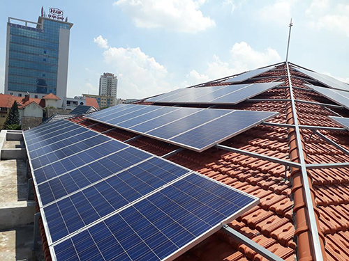 Thi công lắp đặt hệ thống điện năng lượng mặt trời áp mái - Bình Thảo Solar - Công Ty TNHH Bình Thảo BN